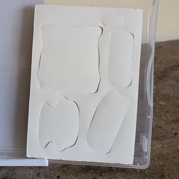 Stampin' Up! 'BIG DAY' Cling Stamp Set (Used) - Picture 3 of 7